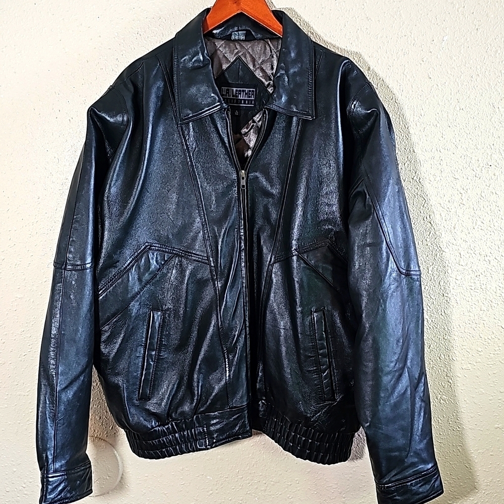 Vintage La Leather California Jacket.